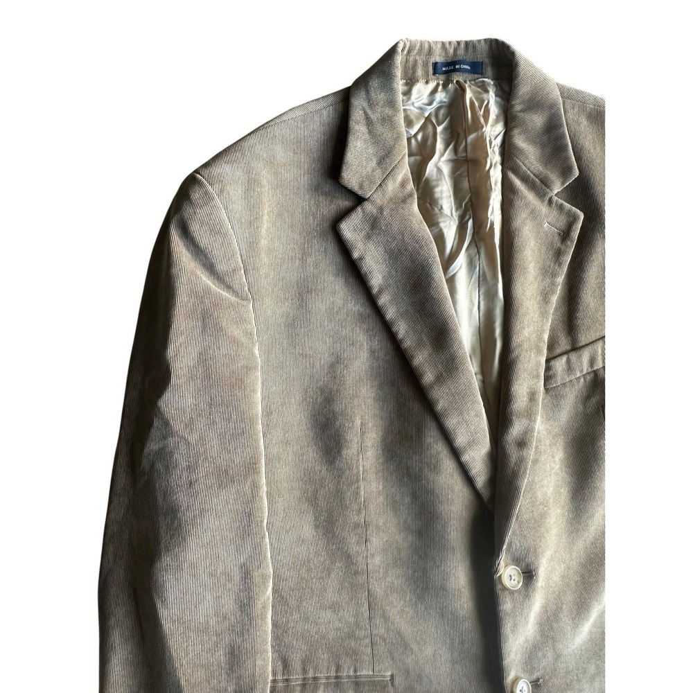 Ralph Ralph Lauren Corduroy Jacket Blazer Tan Men's Size 44S Sport Coat - Picture 2 of 9
